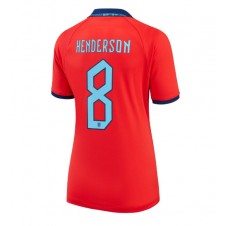 England Jordan Henderson #8 Bortedrakt Kvinner VM 2022 Kortermet